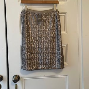 J.Jill Sequin Skirt